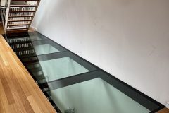Beautiful new glass floor